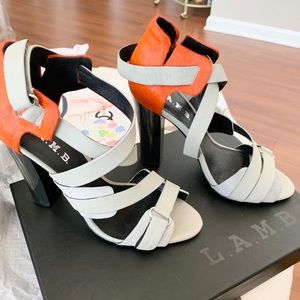 L.A.M.B Multicolor Genuine Calfskin Hair